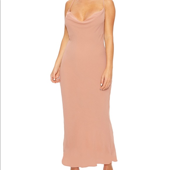 naked wardrobe Dresses & Skirts - naked wardrobe Draped Maxi Dress